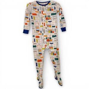 Magnetic Me 12-18 Month Footie Pajamas Traffic Cars Trucks Multicolor Modal